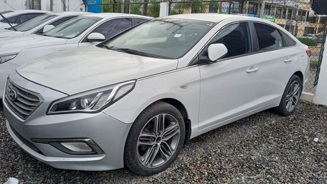 carros - HYUNDAI SONATA 2017 BLANCO IMPORTADO 2