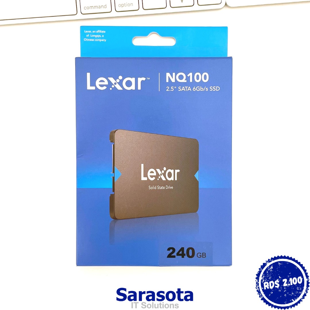 computadoras y laptops - SSD 240Gb Lexar 