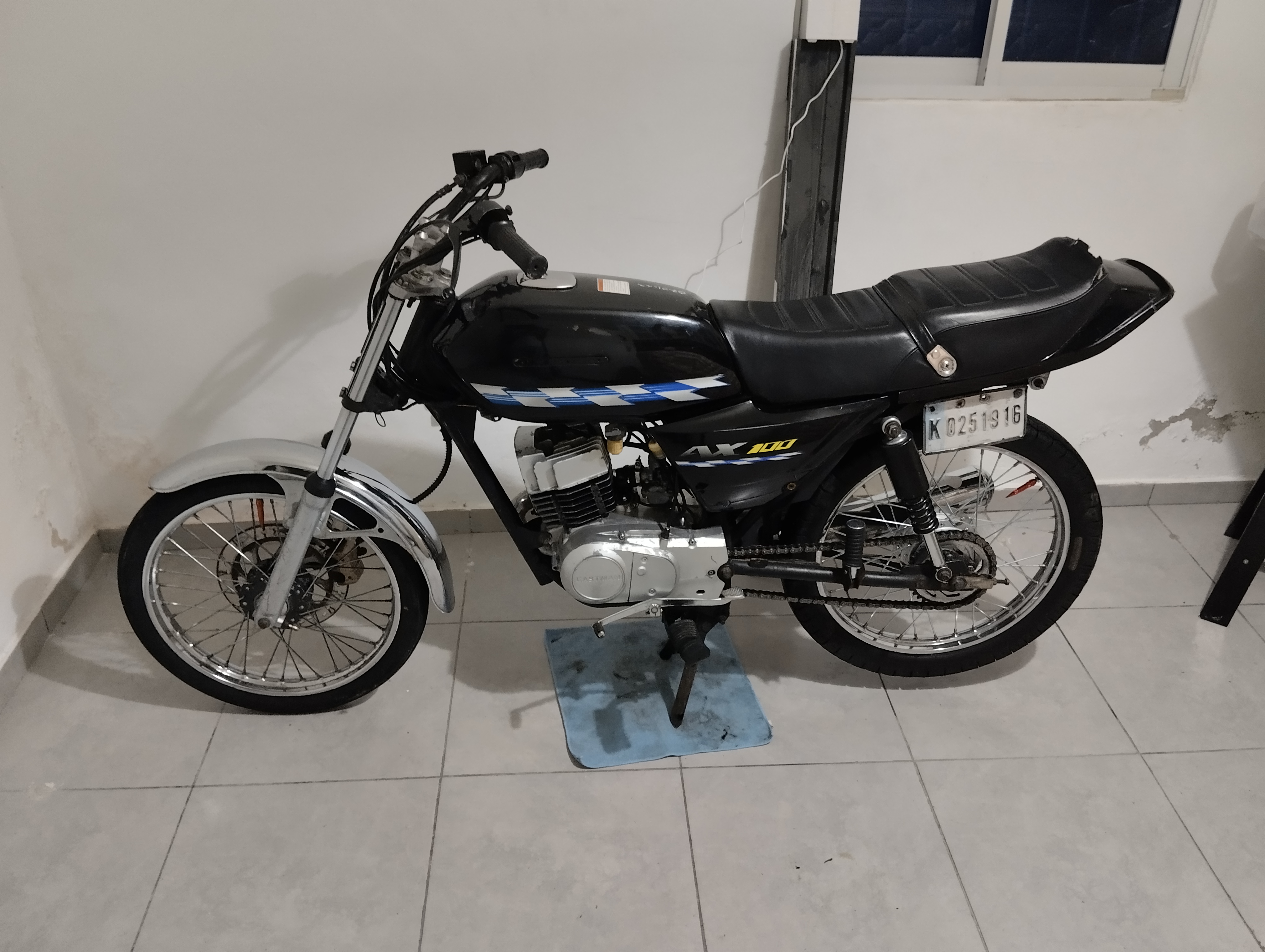 motores y pasolas - ax100 negro