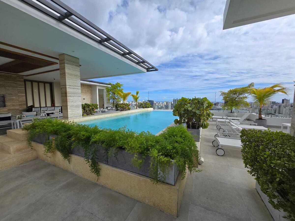 apartamentos - Venta Apartamento Amueblado, Torre con Piscina Piantini 0