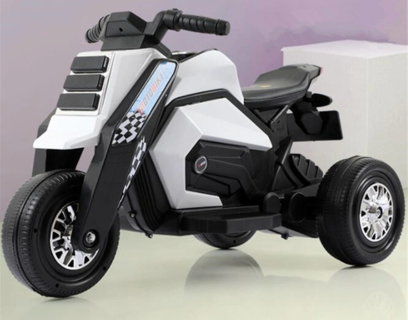 juguetes - Motorcito eléctrico para niños de tres ruedas recargable, motor moto 0