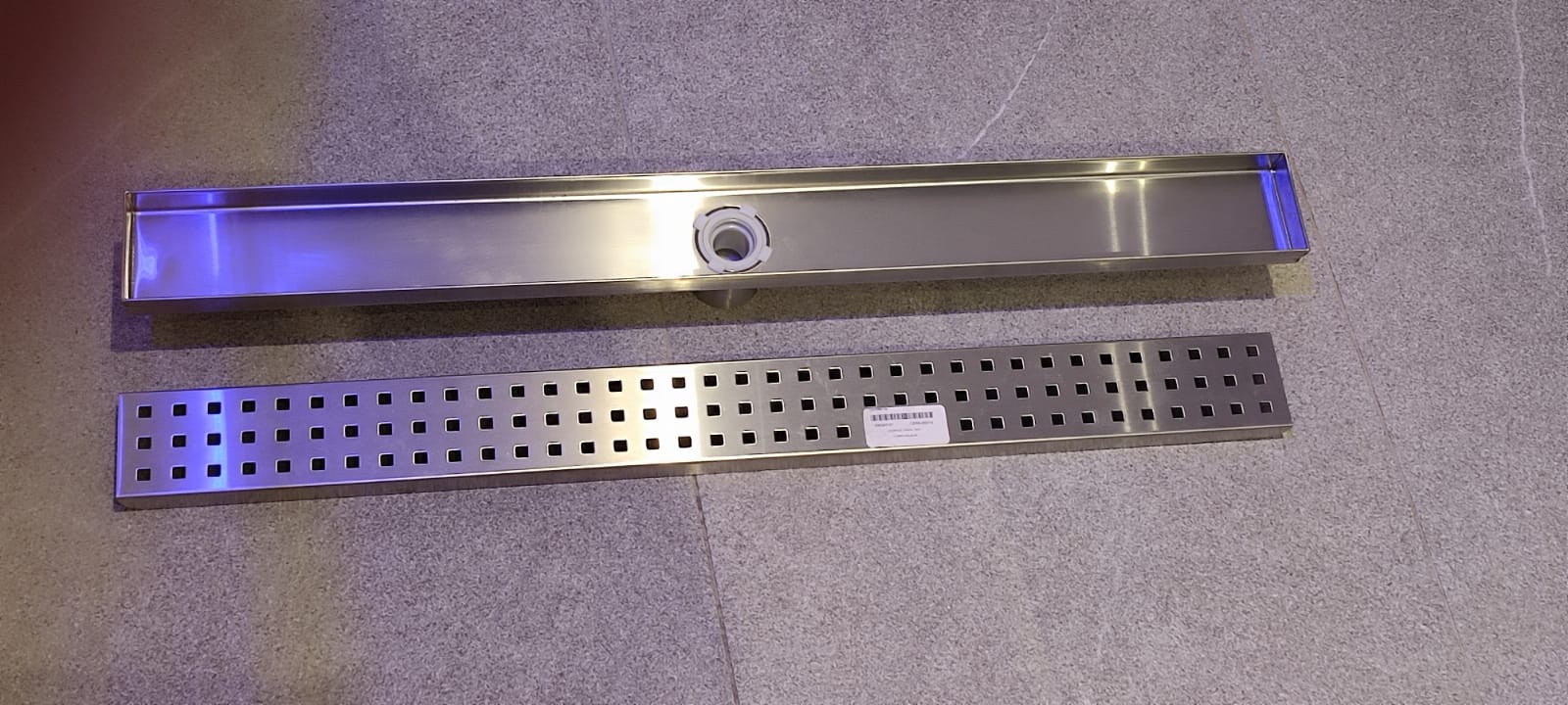 decoración y accesorios - Rejilla inox para desagüe de ducha 1