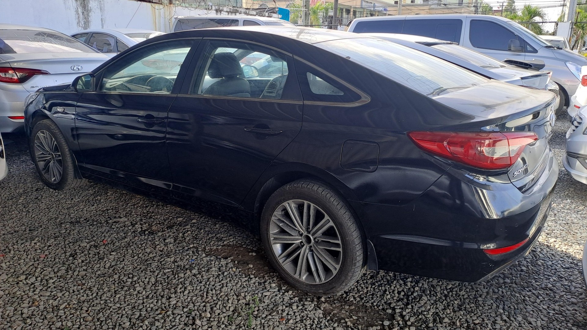 carros - HYUNDAI SONATA LF 2017 NEGRO DESDE: RD$ 650,100.00 1