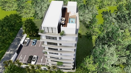 apartamentos - Espectacular Torre 360 Grados en construcción de un Apartamento  por nivel. 4