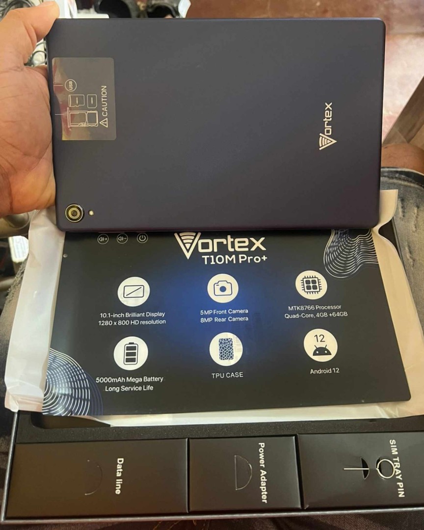 celulares y tabletas - Tablet Vortex T10m Pro de 64GB Y 4GB de ram Nueva