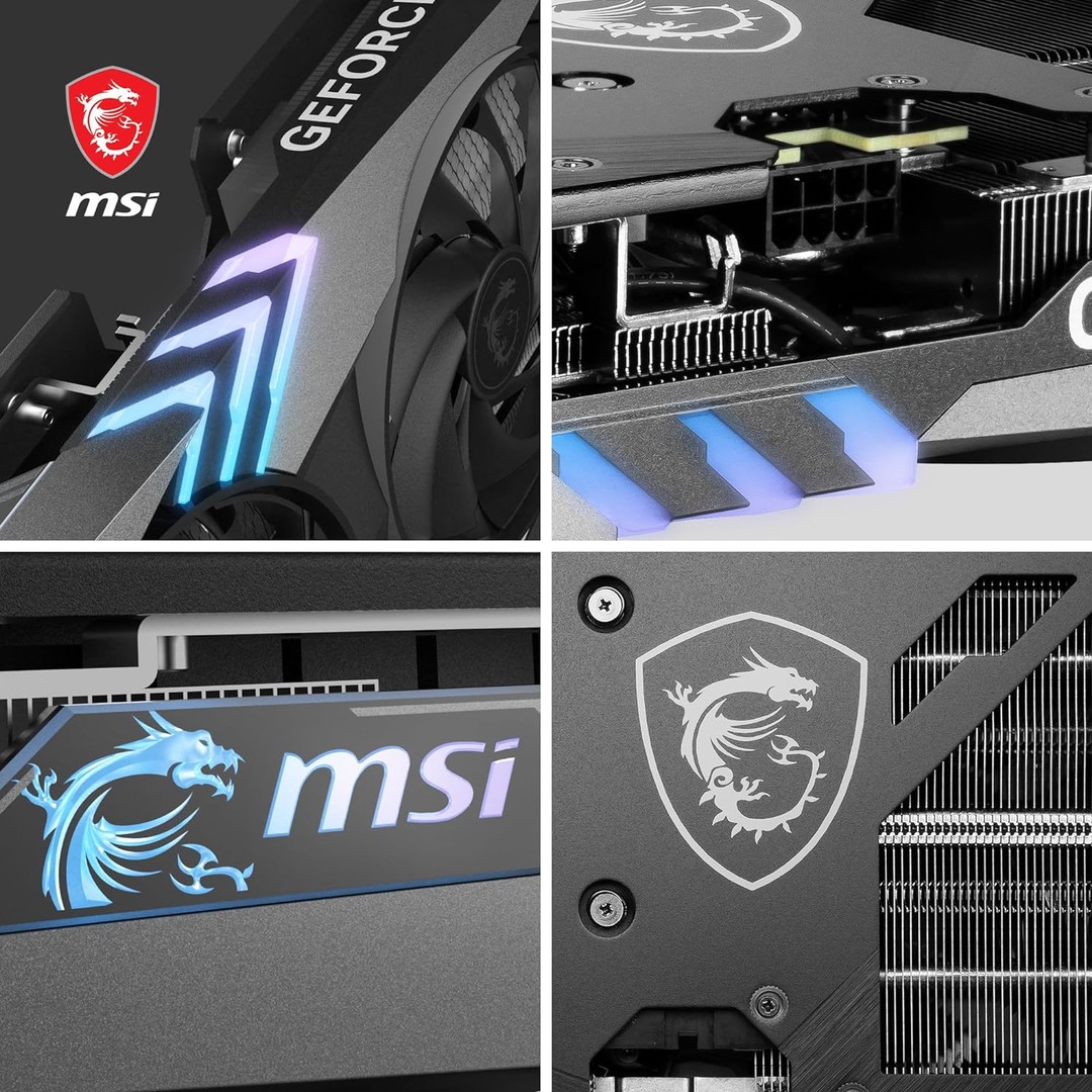 accesorios para electronica - MSI GeForce RTX 4060 Ti Gaming X 16G Graphics Card - NVIDIA RTX 4060 Ti, 16GB 5