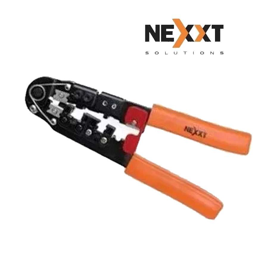 computadoras y laptops - CRIMPING TOOL  PINZA NEXXT MODULAR P/CONECTORES 8P8C/RJ45, 6P6C/RJ12, 6P4C/RJ11 