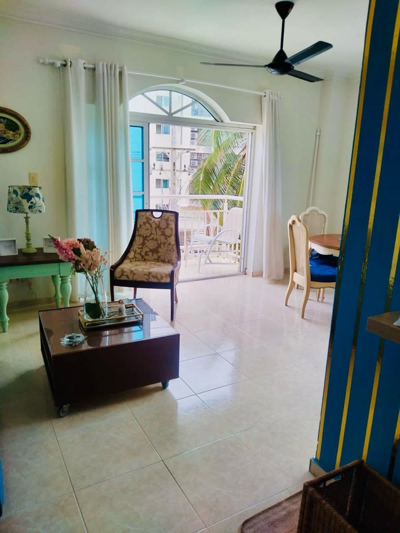 apartamentos - Alquiler Apartamento Amueblado de 1 Habitación, Frente Al Malecón 2
