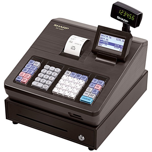 otros electronicos - Caja registradora electronica XEA207 Gestion del efectivo para pequeños negocios