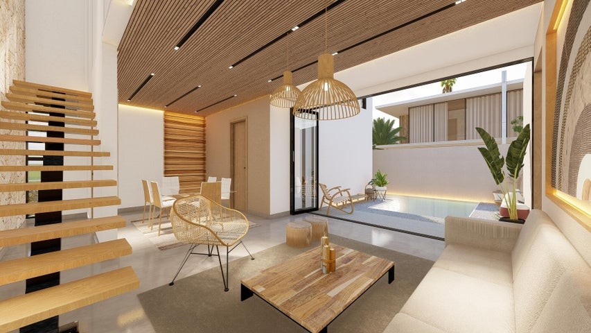 casas - Proyecto en venta Punta Cana 24-1367 tres dormitorios, piscina privada, segurida 1