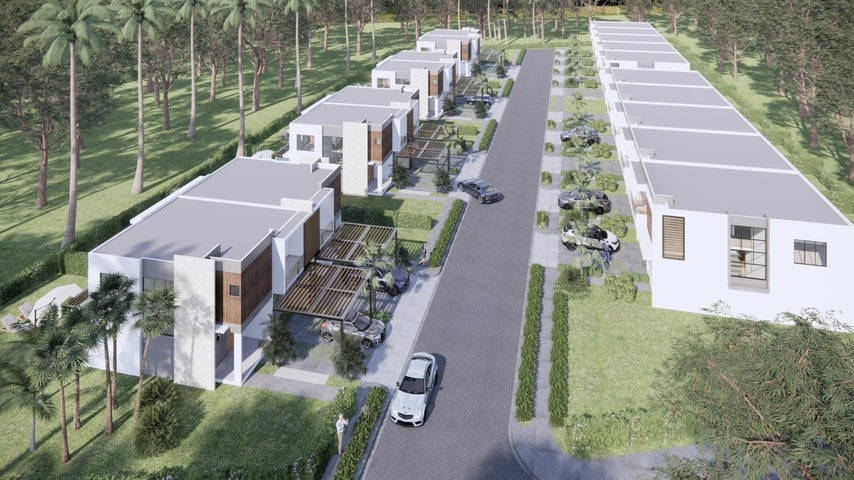 casas - Proyecto en venta Punta Cana 23-800 tres dormitorios, terraza y balcón privado.
 9