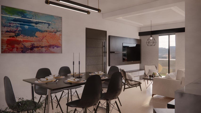 apartamentos - Proyecto en venta Punta Cana #24-1473 tres dormitorios, piscina, ascensor.
 2