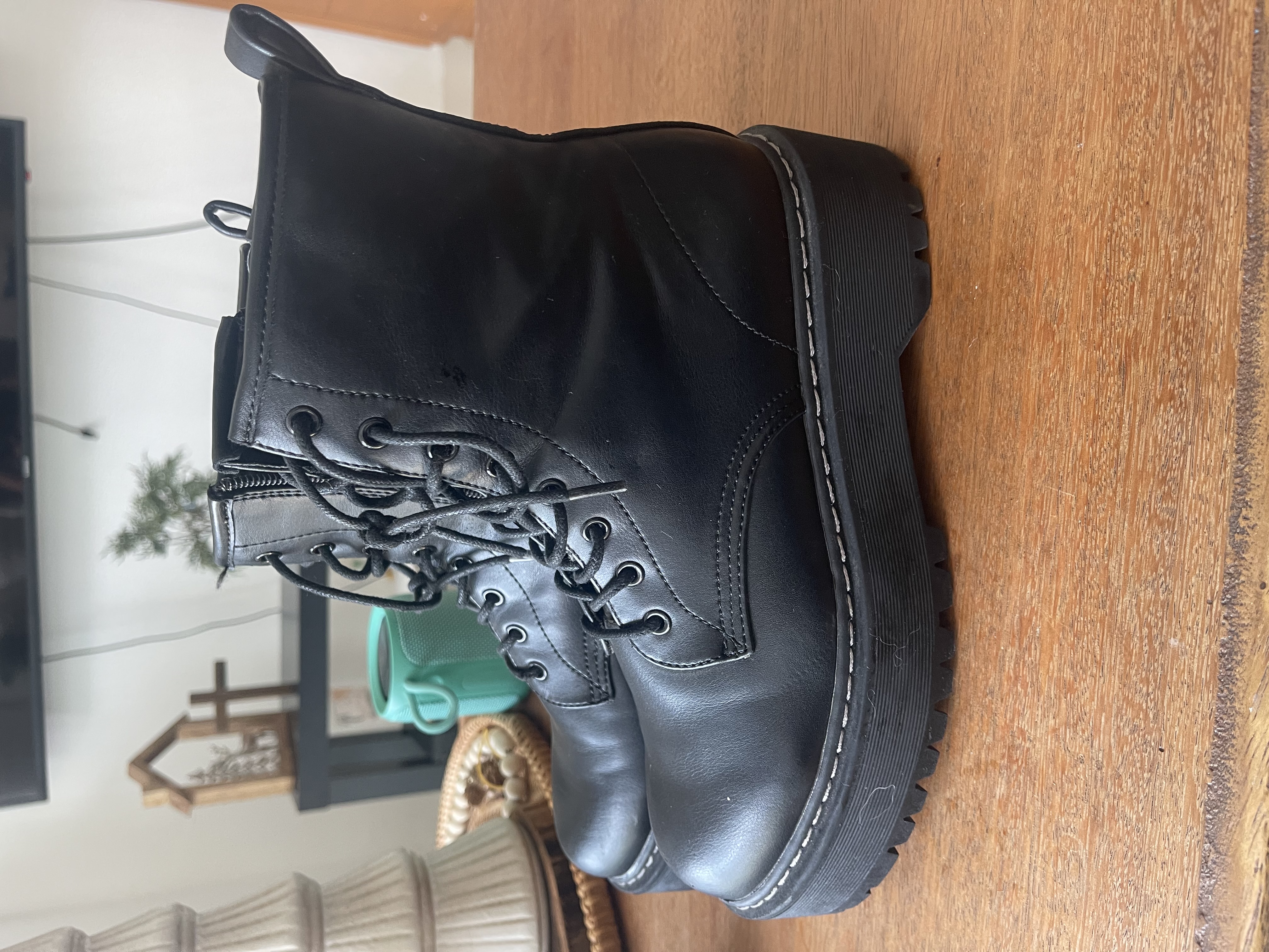 zapatos para mujer - Botas Steve Madden Bettyy Negras size 9 1