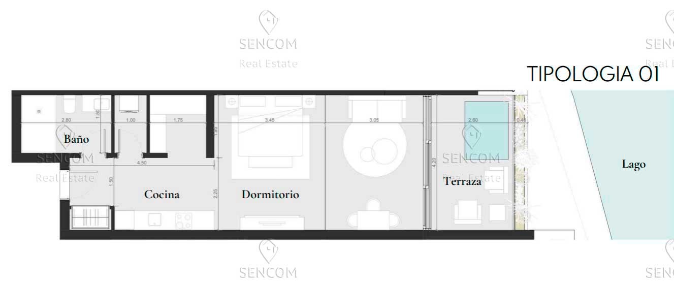 apartamentos - ¡Inversión Ideal! En venta Apto. de 1 Hab. en el Corazón de Downtown, Bávaro 9