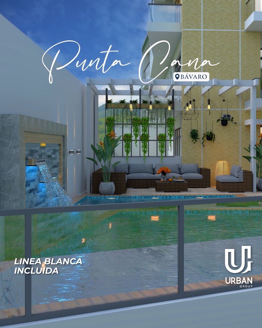 apartamentos - ‼️Proyectos de apart en Punta Cana , línea blanca incluida, a 5mint de la playa�