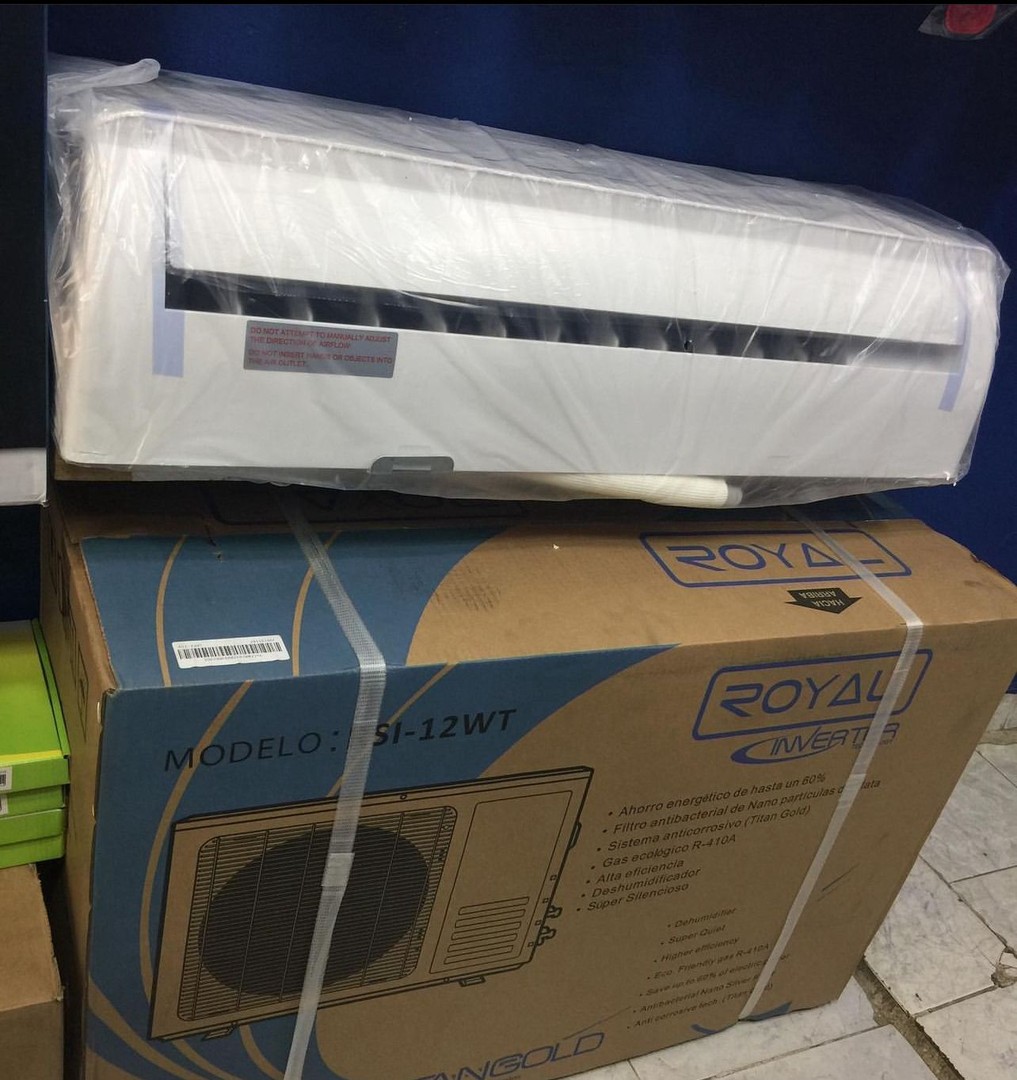 electrodomesticos - AIRE ACONDICIONADO ROYAL 12MIL BTU EFICIENCIA 19 INVERTEL
