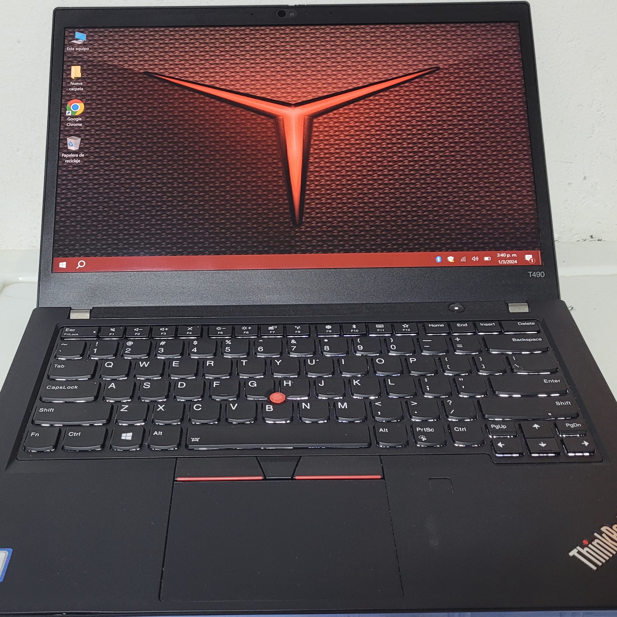 computadoras y laptops - laptop lenovo t490s 14 Pulg Core i7 8va Gen Ram 16gb ddr4 Video 8gb Disponible