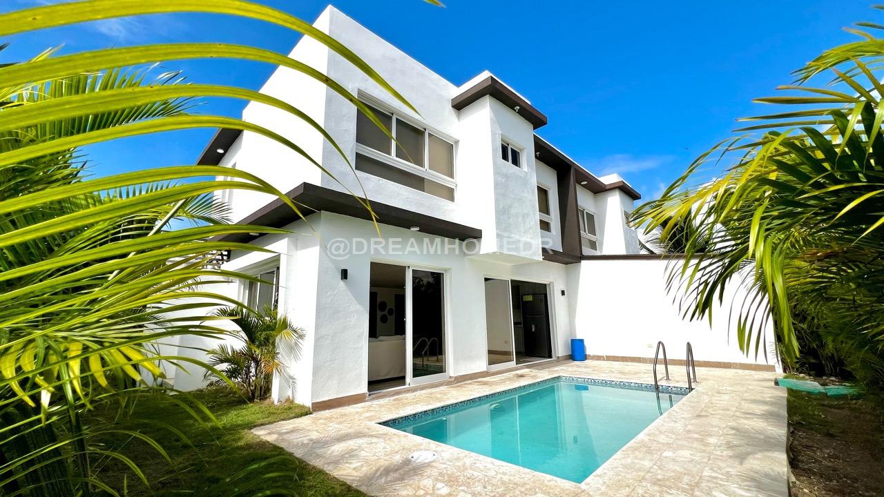 casas vacacionales y villas - Villas de Lujo con Arquitectura Moderna Cerca de Santo Domingo ID 3353