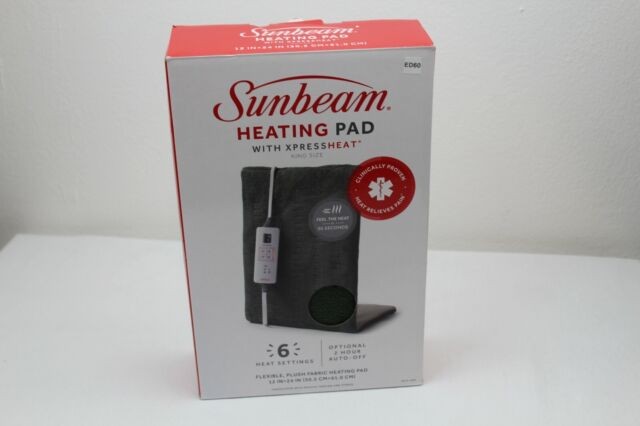 salud y belleza - Manta Termica almohadilla caliente o faja de calor 12x24 king size SUNBEAM 2