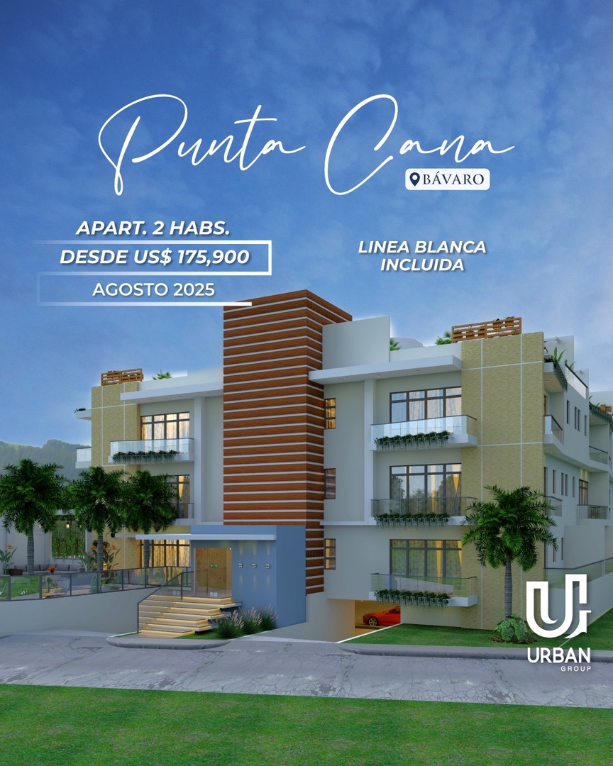 apartamentos - ‼️Proyectos de apart en Punta Cana , línea blanca incluida, a 5mint de la playa� 1