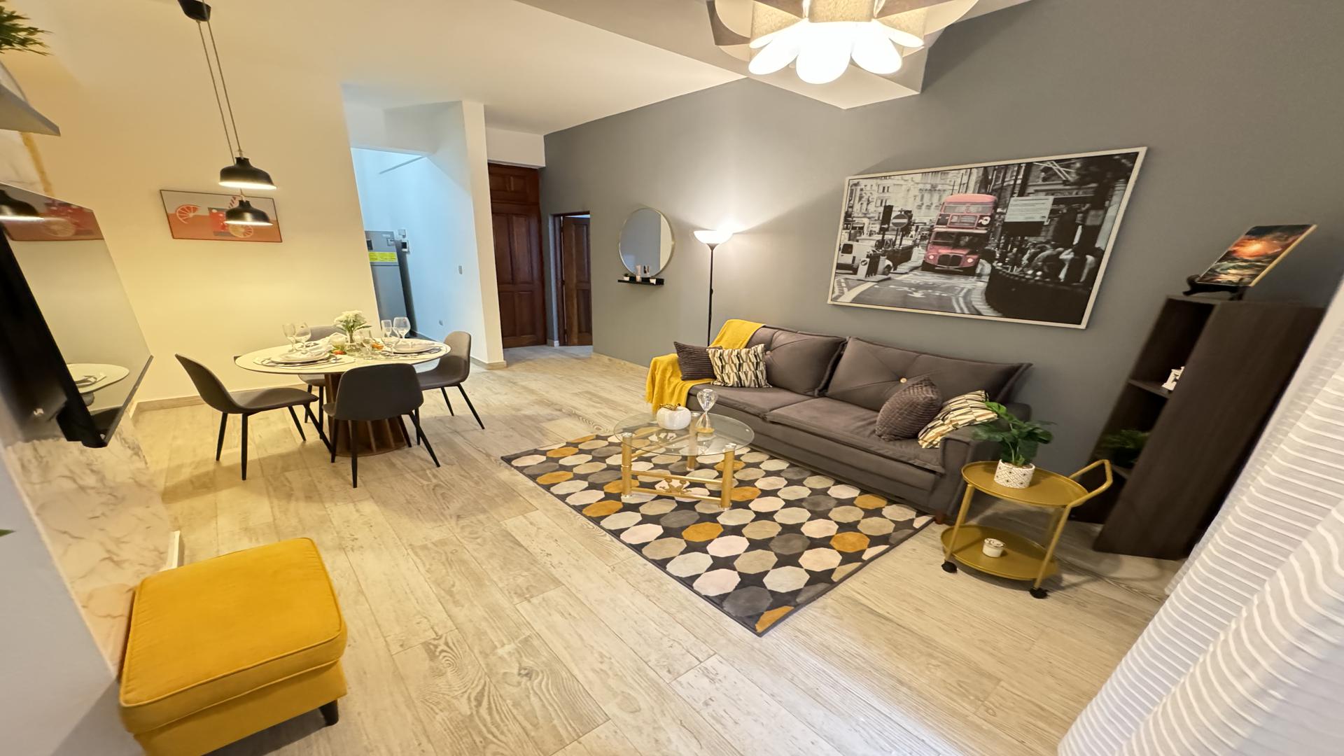 apartamentos - Apartamento Amueblado en Piantini