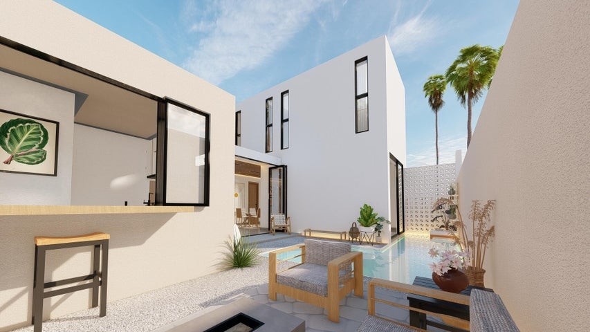 casas - Proyecto en venta Punta Cana 24-1367 tres dormitorios, piscina privada, segurida 3