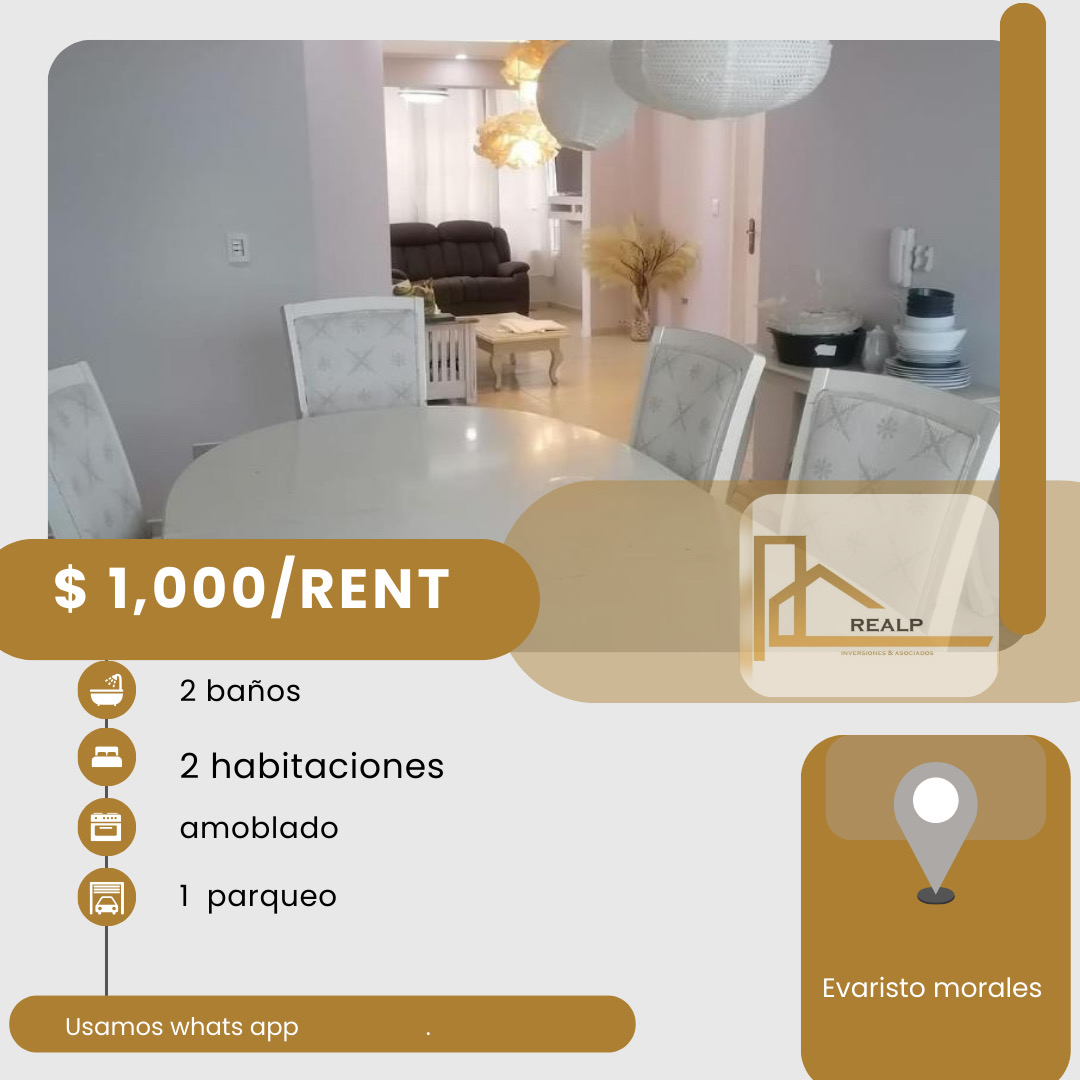 apartamentos - hermoso apartamento en zona céntrica Evaristo Morales 