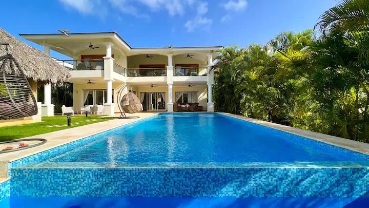 casas vacacionales y villas - Renta larga Villa Cocotal Bavaro 