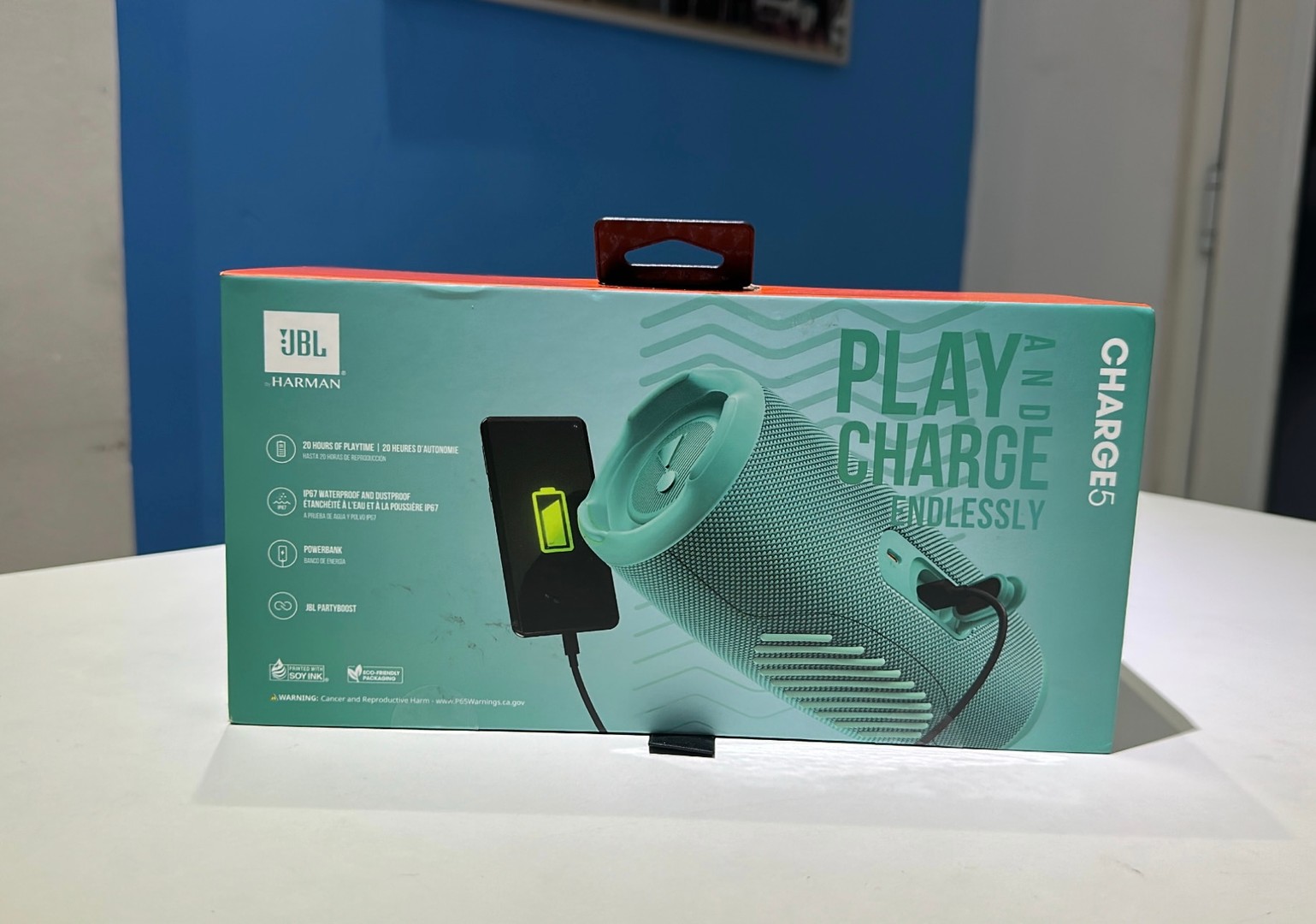 camaras y audio - Vendo Bocina JBL Charge 5 Nuevas en su Caja, 100% Originales, RD$ 9,600 NEG 1