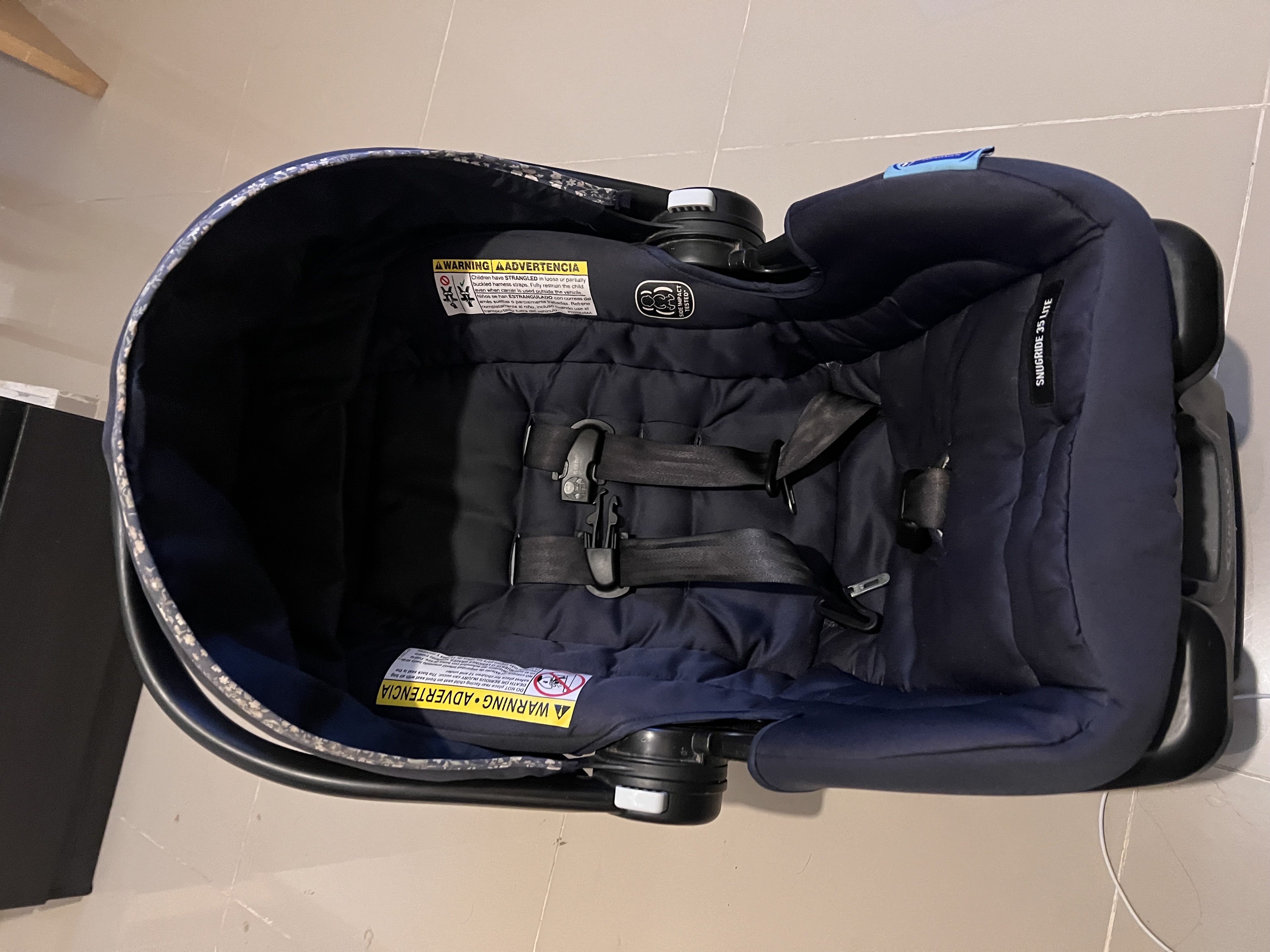 coches y sillas - Car Seat/Cargador Graco Snugride 35 Lite 2