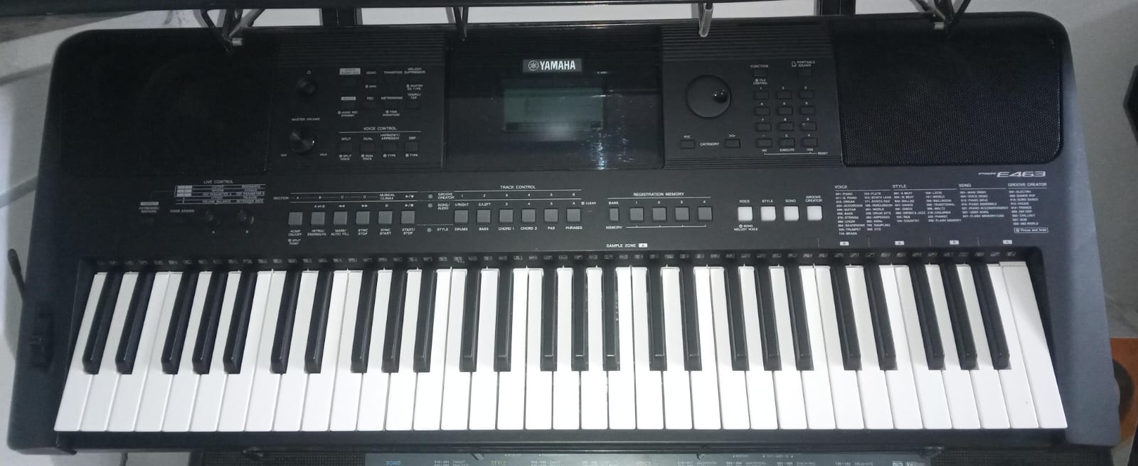 instrumentos musicales - piano yamaha Psr-E463 3