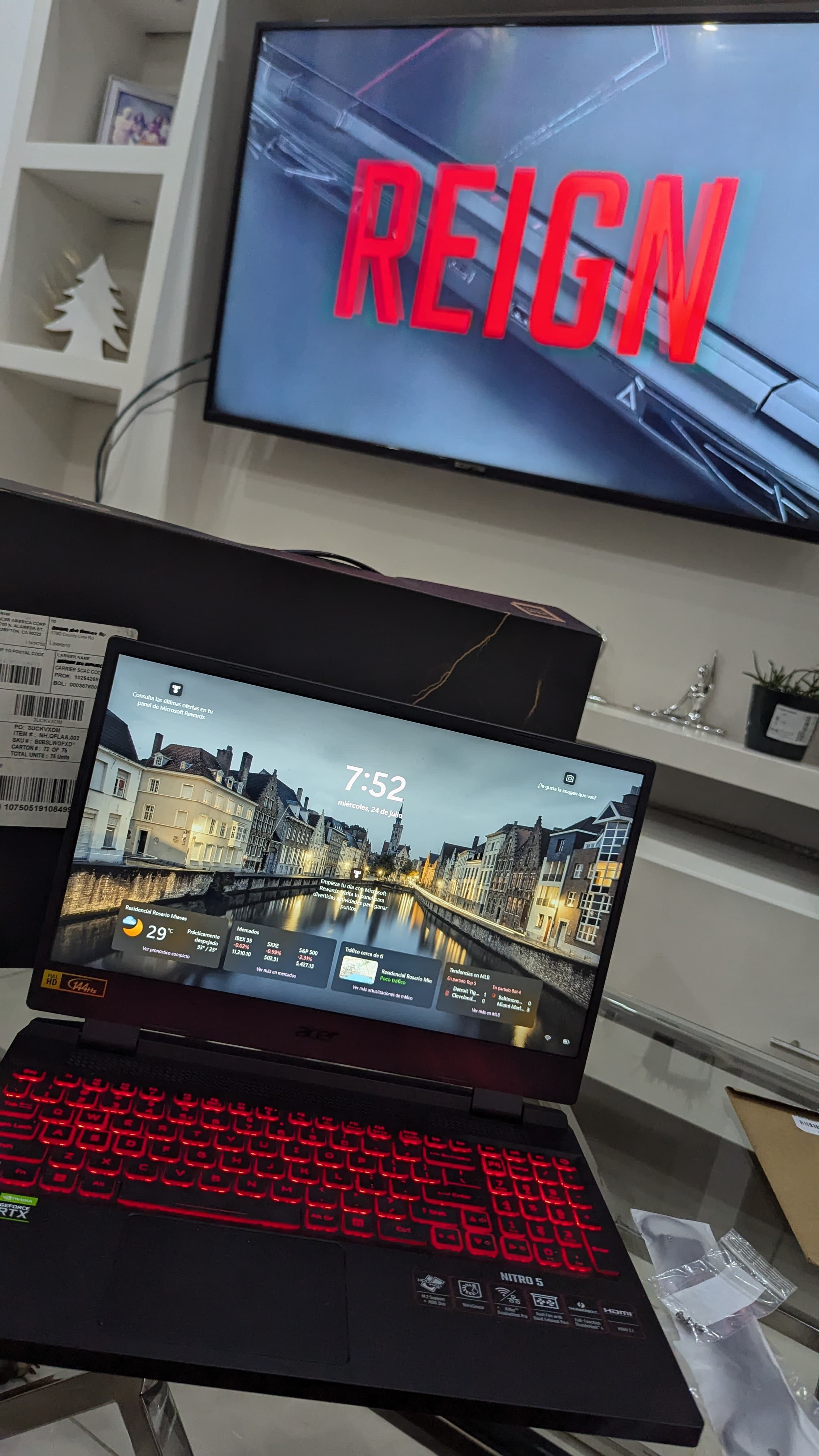 computadoras y laptops - laptop Acer nitro 5  8