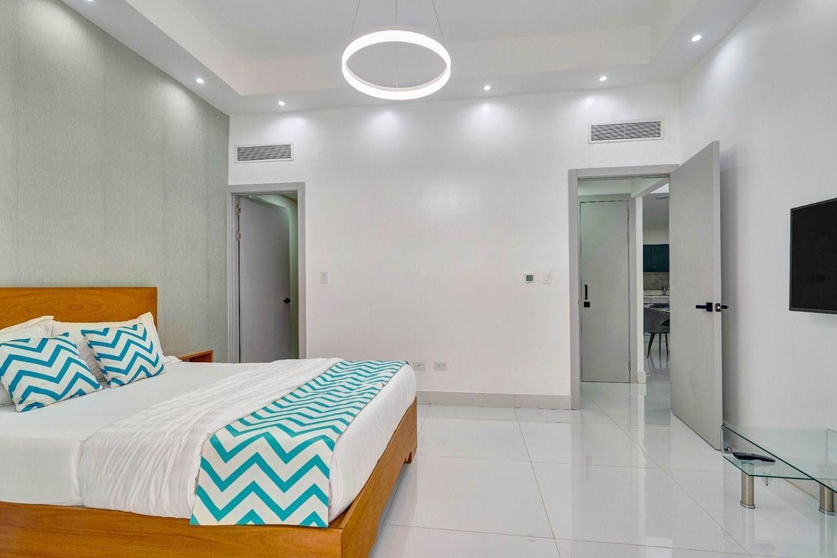 apartamentos - Venta Apartamento Amueblado, Torre con Piscina Piantini 7