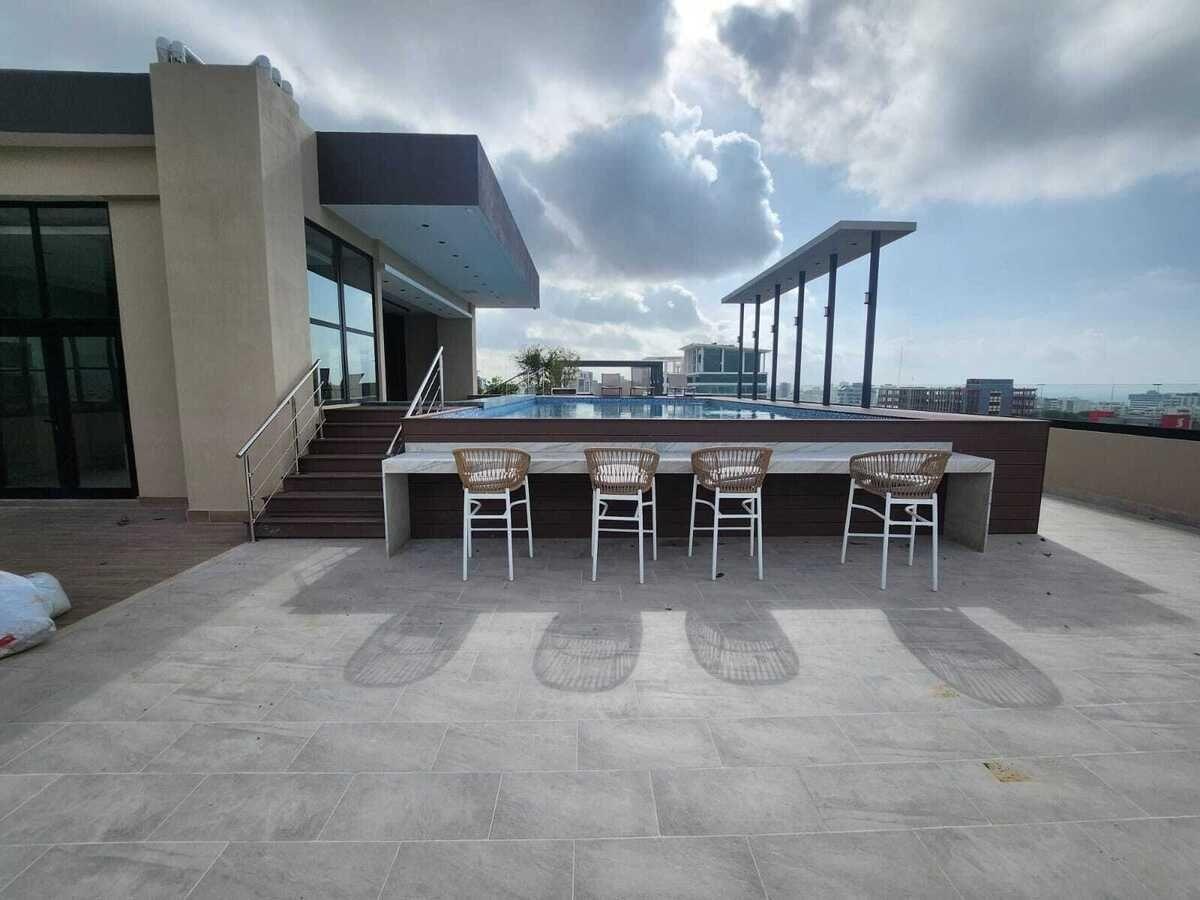 apartamentos - Se vende Apartamento Evaristo Morales, Torre con Piscina 5
