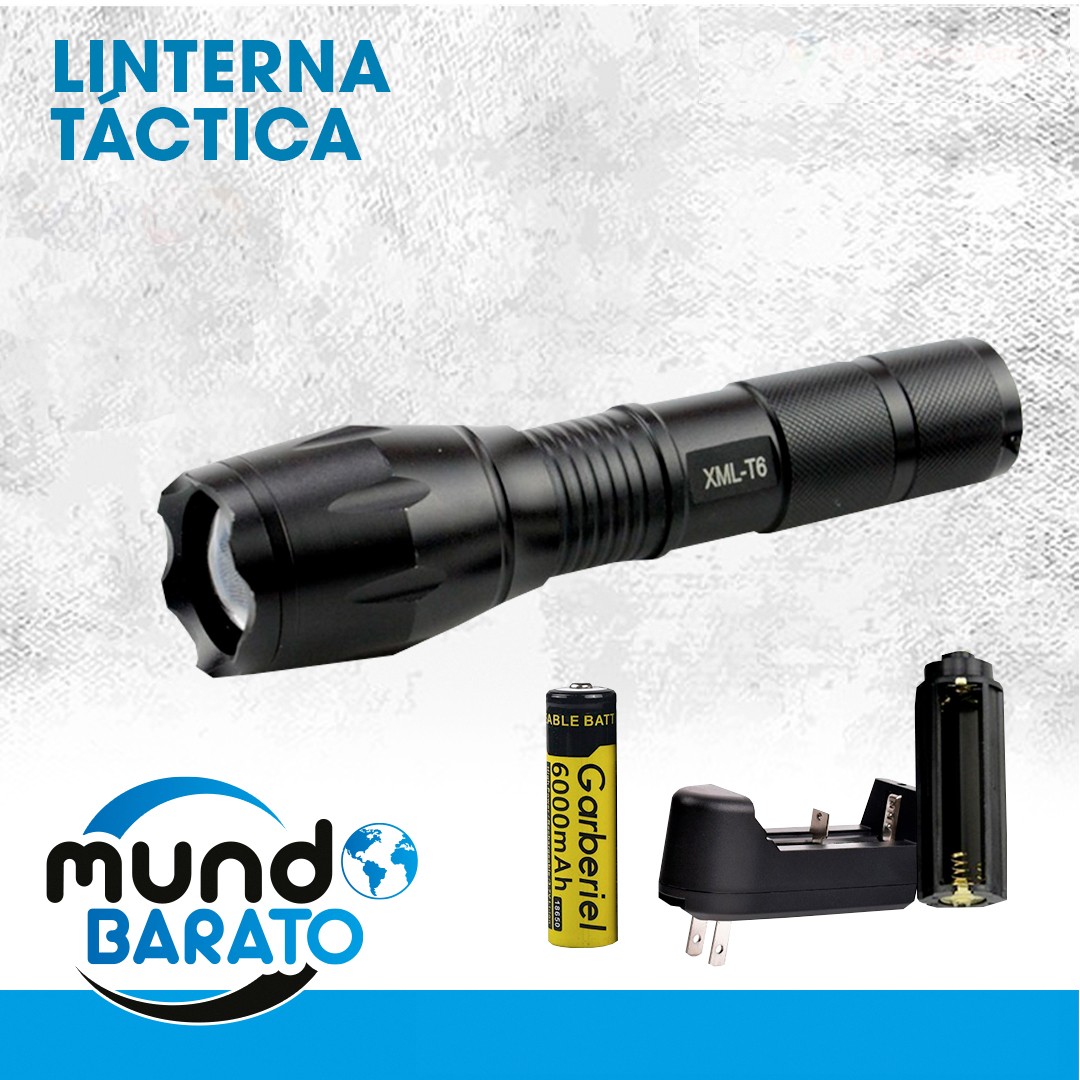 herramientas, jardines y exterior - Linterna FOCO Led Con Bateria Recargable 54000 Lumens 0