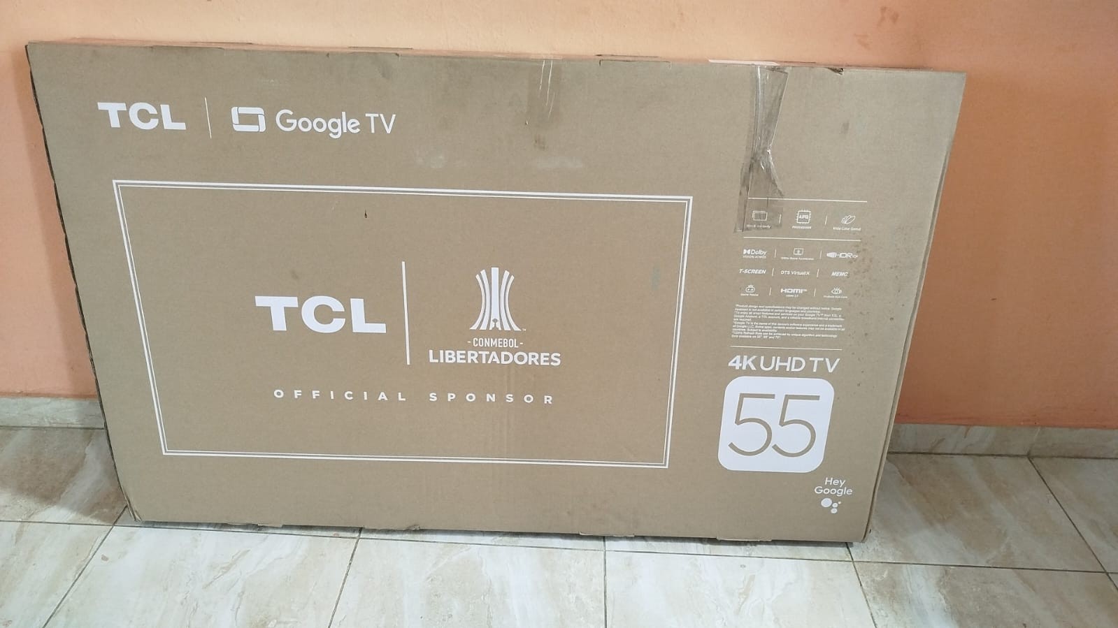 tv - Televisor 55" Ultra HD 4K Google Smart TV – NUEVO 