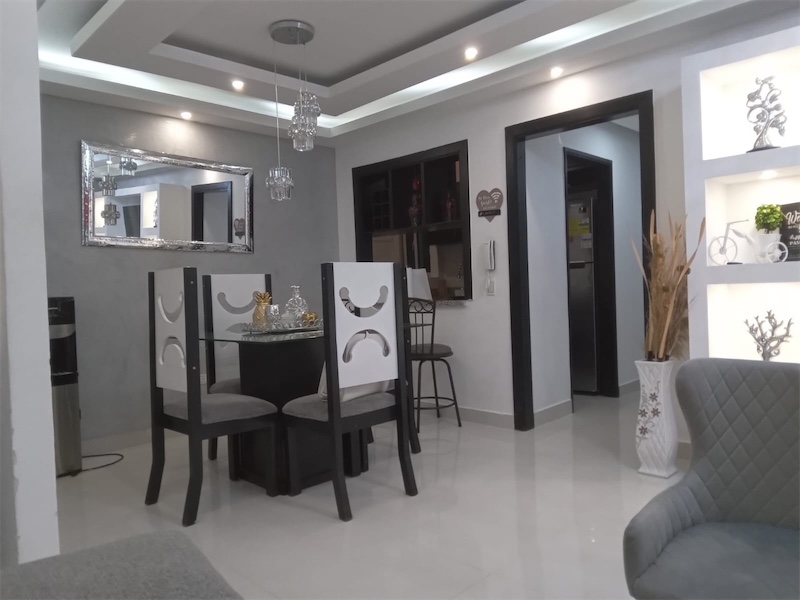 apartamentos -  apartamento modelo en la autopista de san Isidro residencial las cayena 3