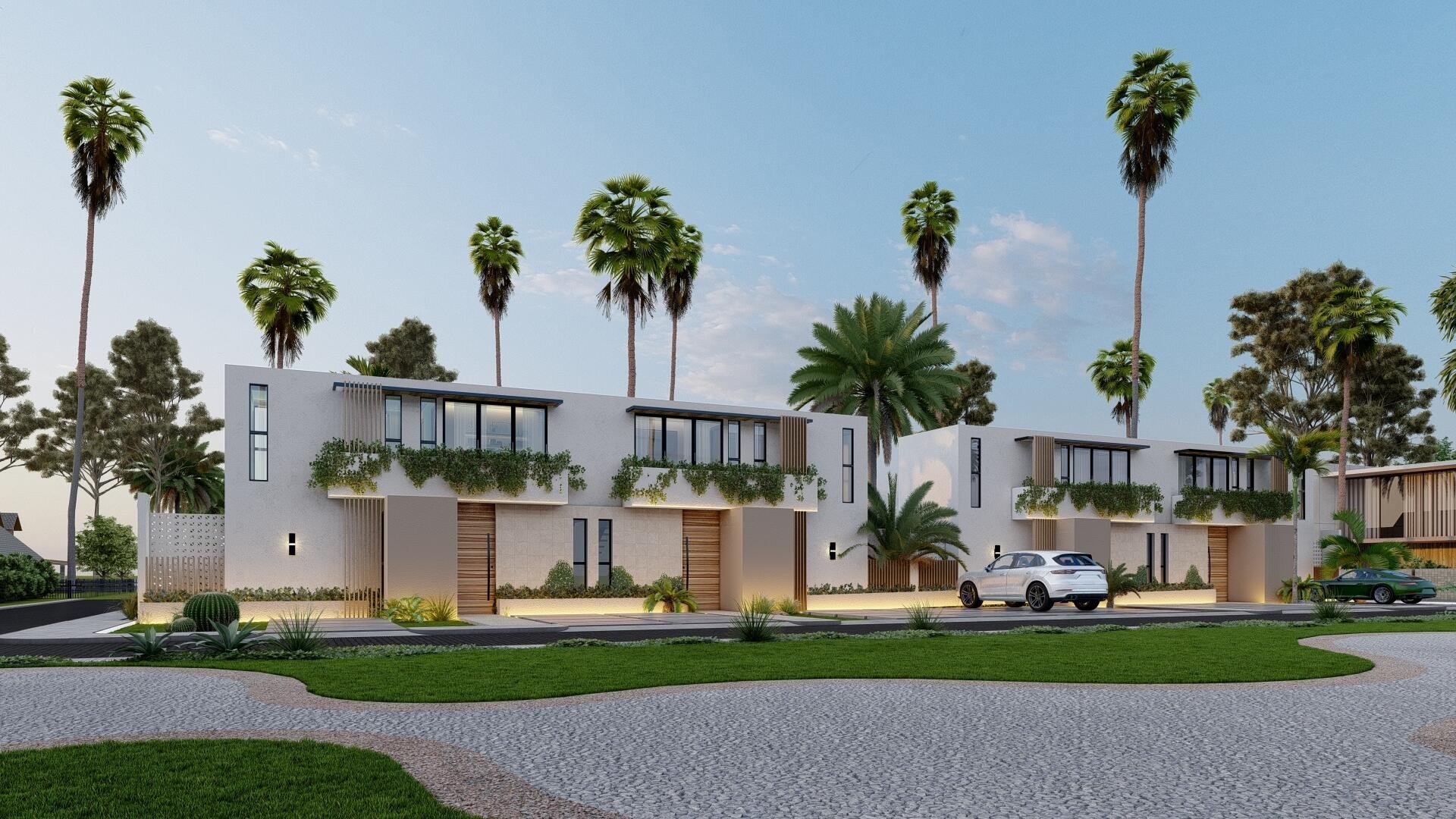 casas - Proyecto en venta Punta Cana 24-1367 tres dormitorios, piscina privada, segurida 6