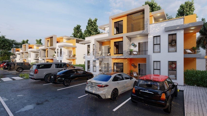 apartamentos - Proyecto en venta Punta Cana #24-1317 dos dormitorios, piscina, lobby. 7