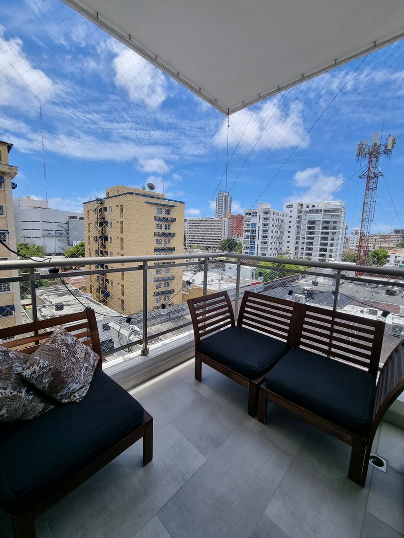 apartamentos - Apartamento 3Hab Amueblado Moderno c/Area Social, Jacuzzi, Playground y Lobby 