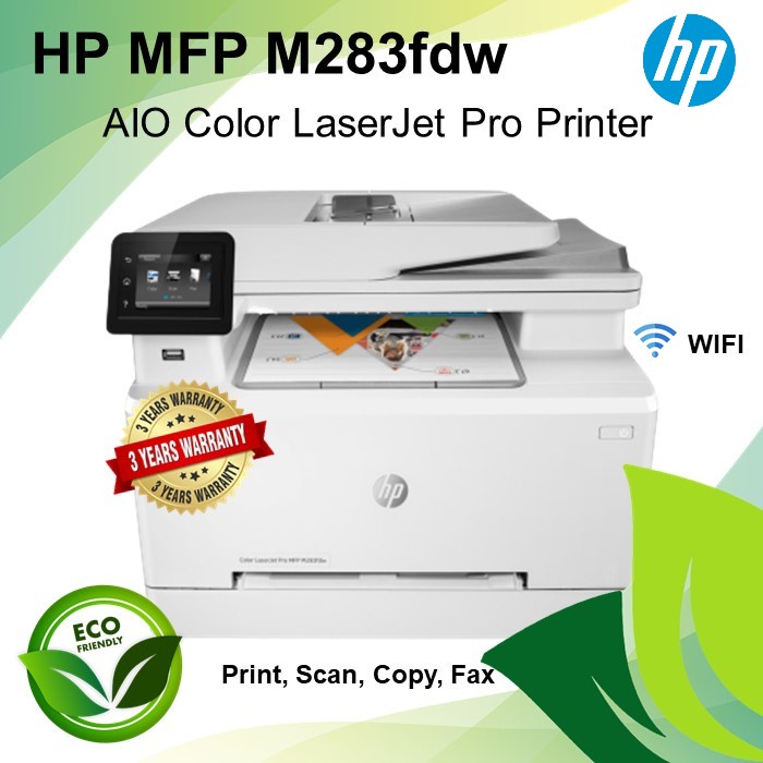 impresoras y scanners - IMPRESORA LASER A COLOR WI-FI,DUPLEX,HP LASERJET PRO M283FDW,SCANER,COPIADO,FAX