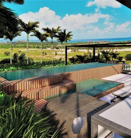 apartamentos - Proyecto en venta Punta Cana #23-99 dos dormitorios, vista al mar y campo de gol 5