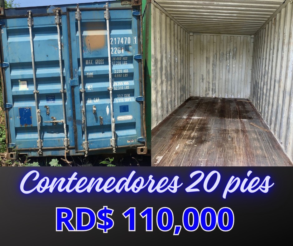 otros vehiculos - Contenedores de 20 pies RD$ 110,000