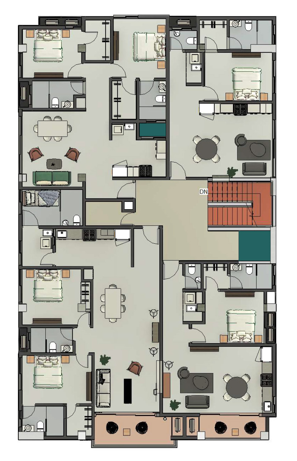 apartamentos - PROYECTO DE APARTAMENTOS ARROYO HONDO VIEJO 3