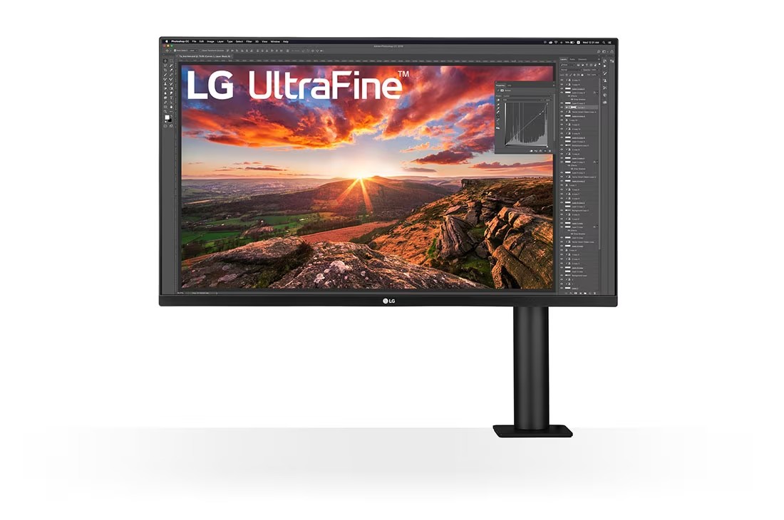 computadoras y laptops - LG 27QN880-B - Monitor QHD LG Ergo™