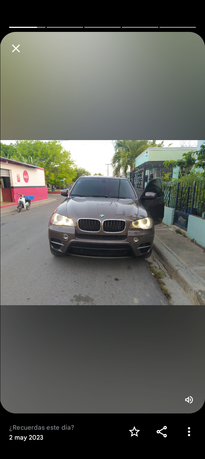 jeepetas y camionetas - BMW serie X5... 2012 gasolina motor 3.0 , 6 cilindros 