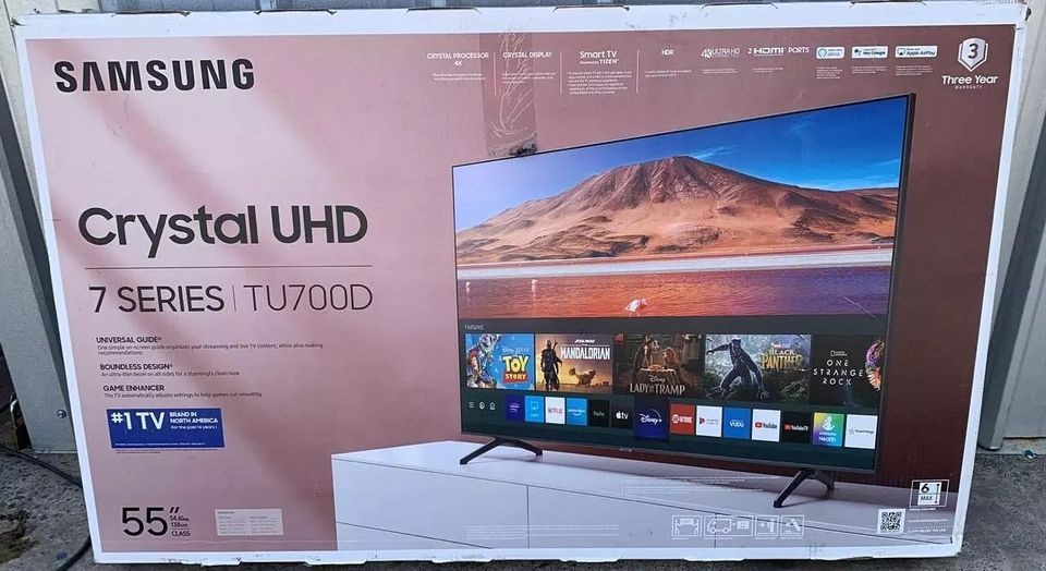 tv - TV SAMSUNG 55 PULGADAS SMART TV TU7000
