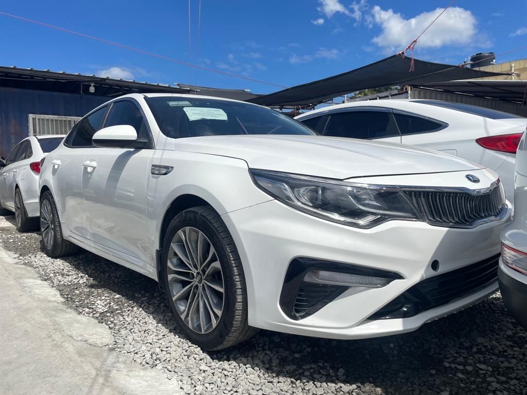 carros - KIA K5 2019 BLANCO IMPORTADO.