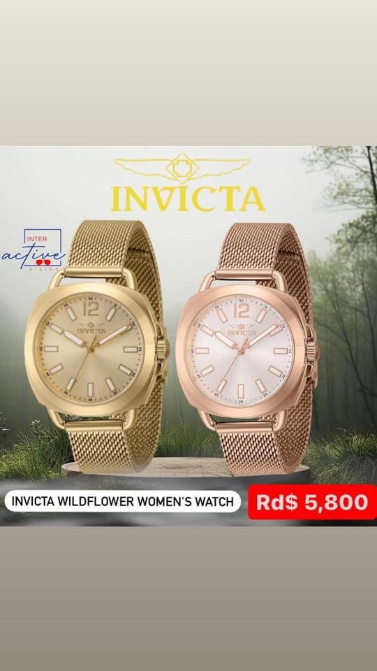 joyas, relojes y accesorios - Invicta Reloj Wildflower Lady para Mujer totalmente nuevo y Original....