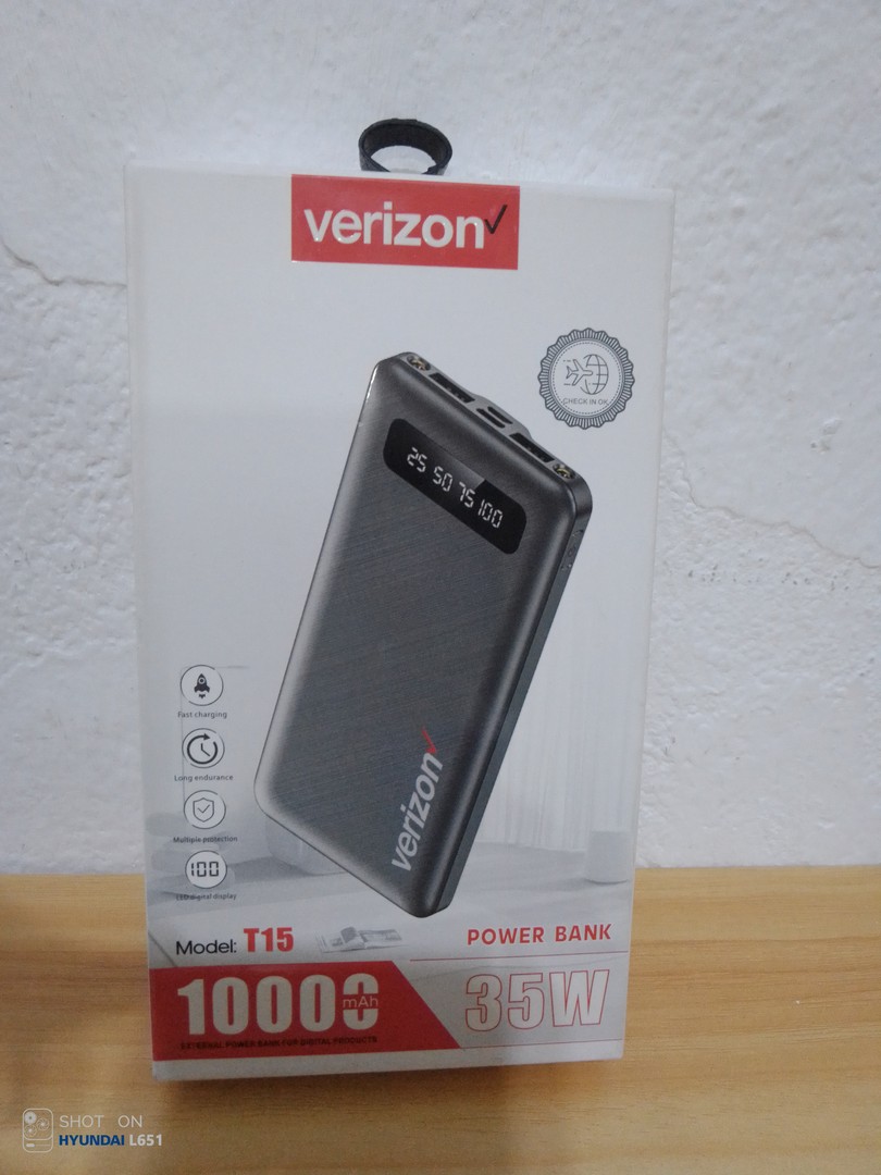 otros electronicos - Power bank verizon -T15 3